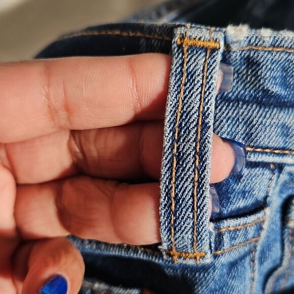 Women's Blue High-Rise Skinny  Jeans - Picture 10 of 16